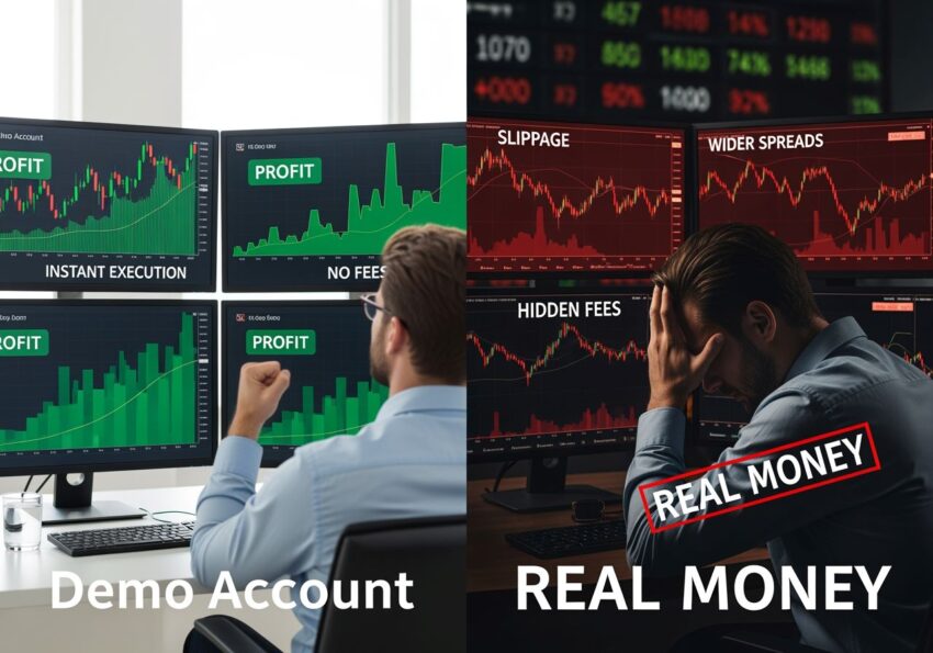 Demo Account Limitations vs Real Money Trading Conditions